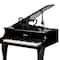 Hape Happy Grand Piano Black Wooden Musical Instrument
